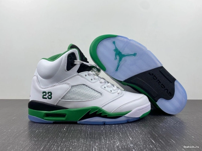 One Kick Jordan 5 Air WMNS DD9336-103 Green Lucky 0713